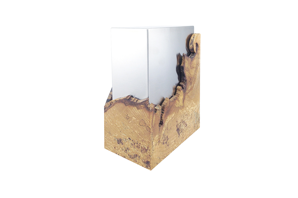 Eclisse Galet Burl Wood & Aluminum